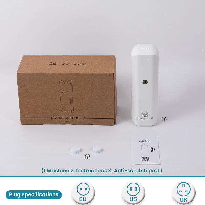 NAMSTE Bluetooth Aromatic Oil Diffuser for Home Air Freshening