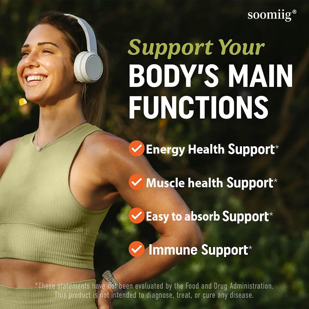 Soomiig Multivitamin Omega 3 Gummy For Immune Support And Energy