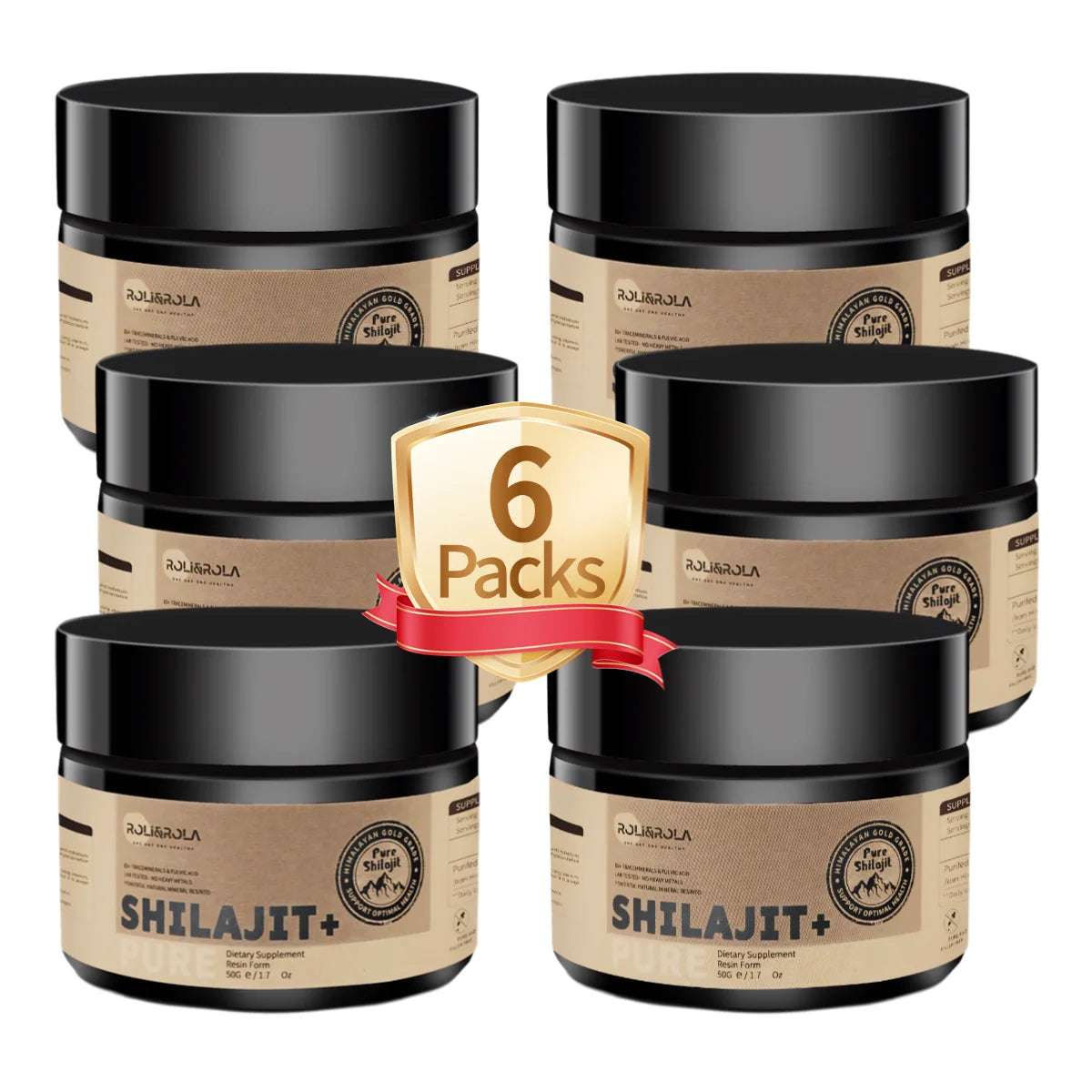 ROLI&ROLA Pure Himalayan Shilajit Resin With Fulvic Acid Dietary Supplement