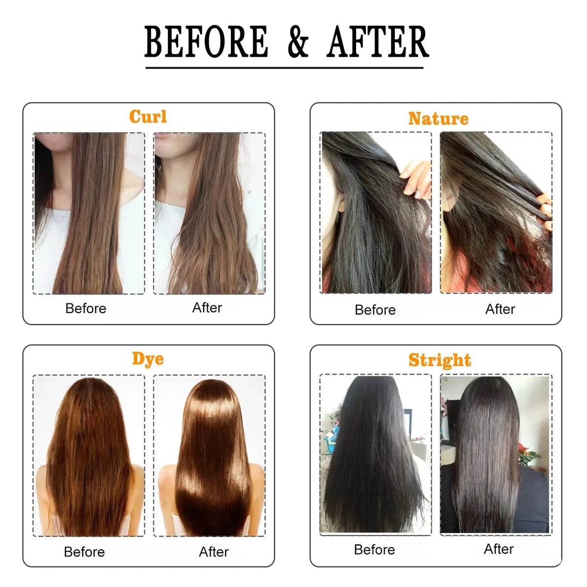 Deep Conditioning Leave-In Molecular Repair Hair Mask Keratin Treatment Soften  Smooth Hair Healthy Hair Care