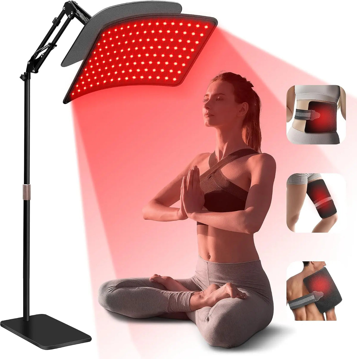 ZONGKUNG Red Light Therapy Lamp for Skin and Muscle Relief