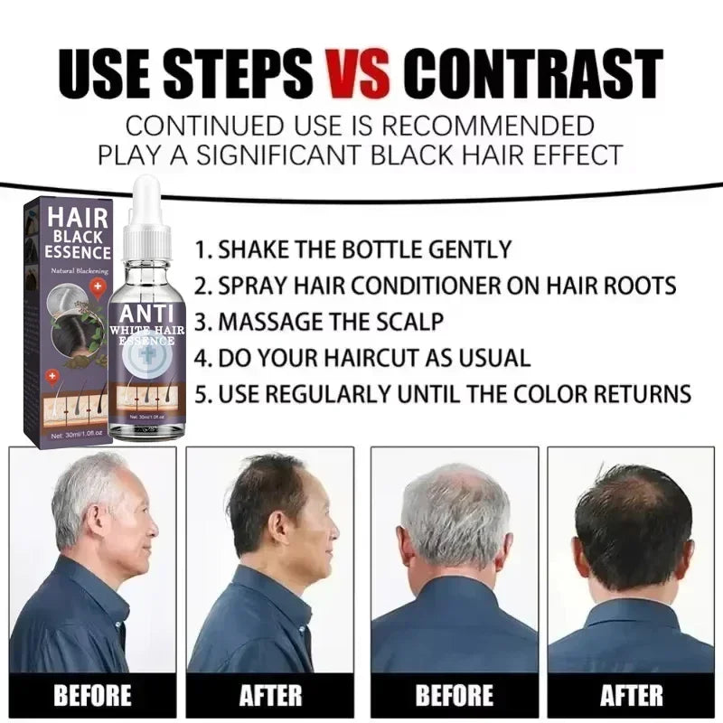 Gray Hair Color Treatment for Restoring Natural Looking Hair