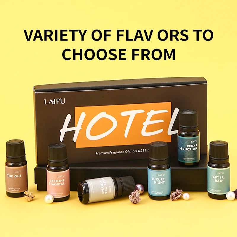 Oeny Customizable Aromatherapy Oil Kit for Relaxation and Stress Relief
