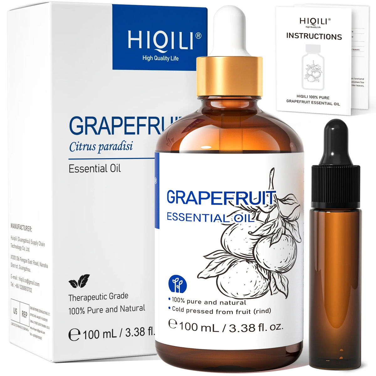 HIQILI Natural Essential Oil Blend 100ml For Diffusers And Candles