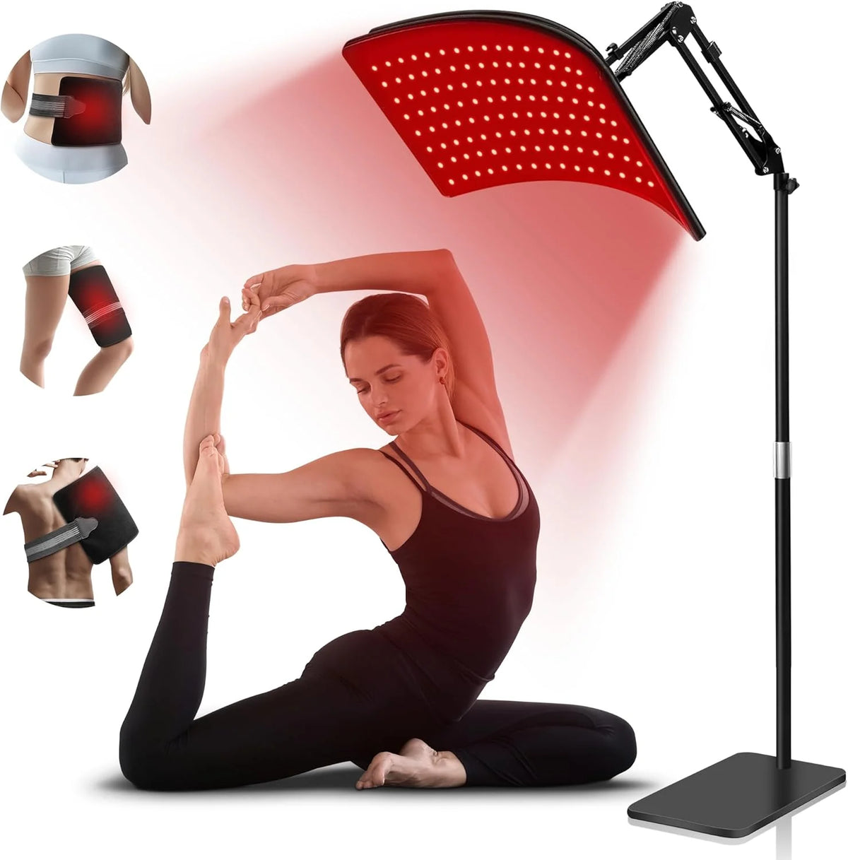 ZONGKUNG Red Light Therapy Lamp for Skin and Muscle Relief