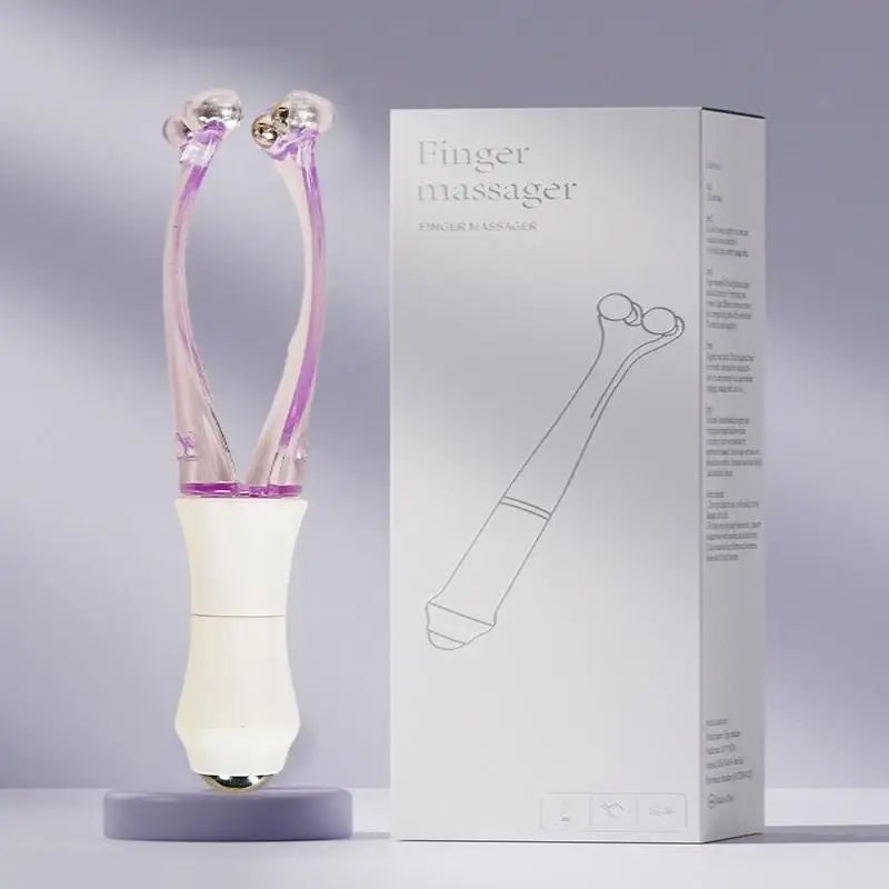 Finger Acupoint Massager 2 In 1 Dual End For Circulation