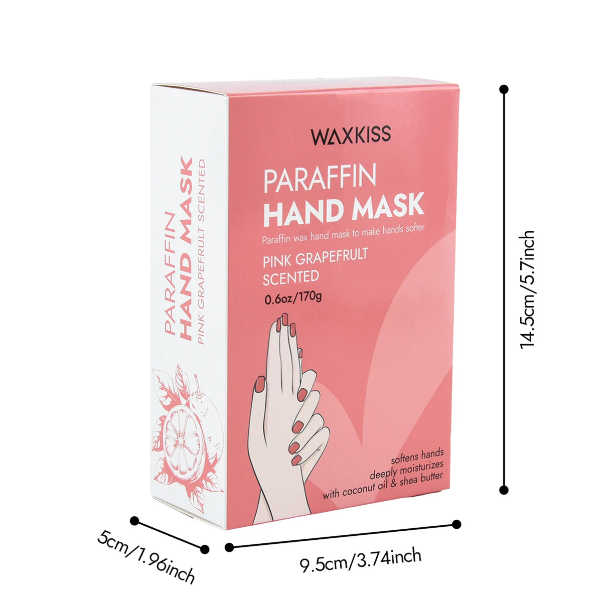 Waxkiss Paraffin Wax Hand Mask for Moisturizing Spa Treatment