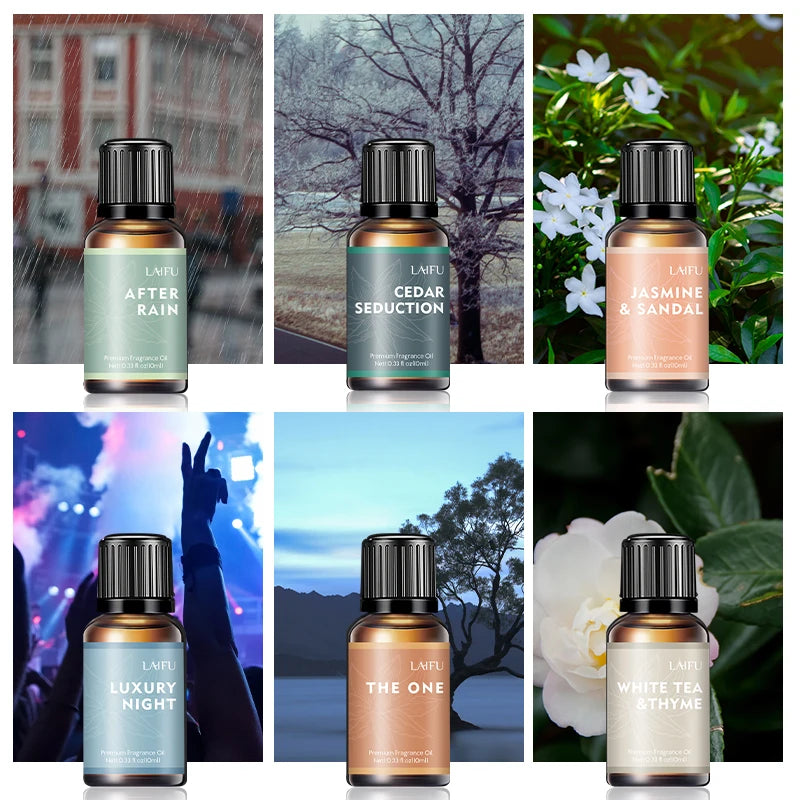 Oeny Customizable Aromatherapy Oil Kit for Relaxation and Stress Relief