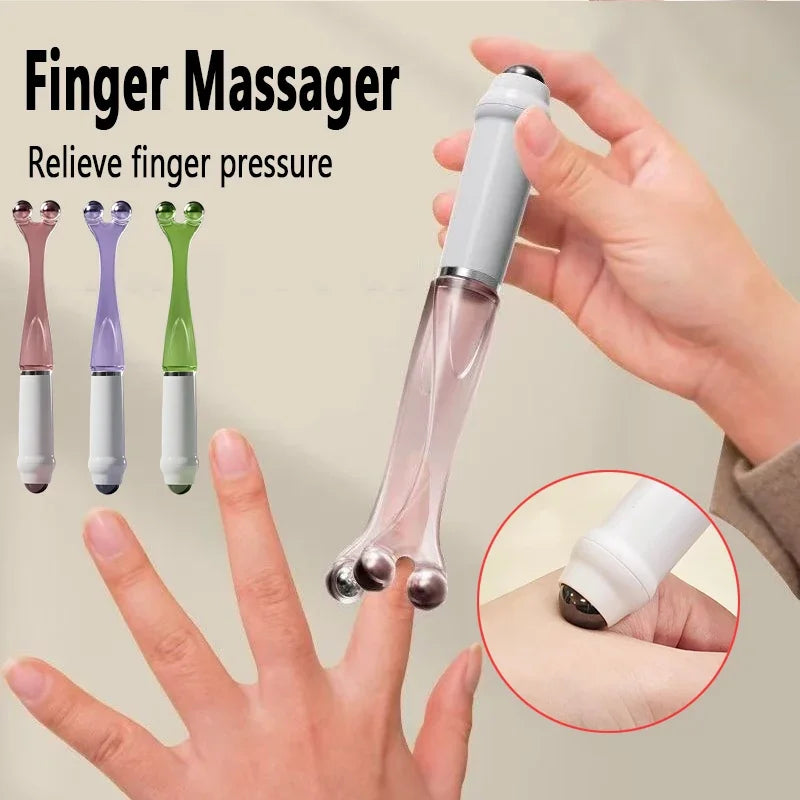 Finger Acupoint Massager 2 In 1 Dual End For Circulation