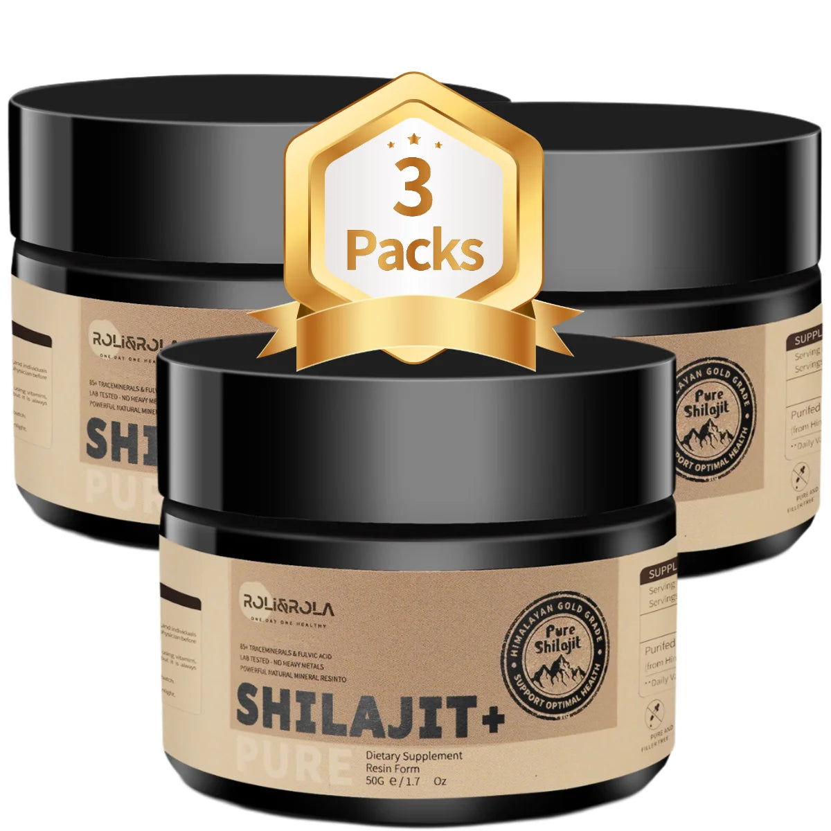ROLI&ROLA Pure Himalayan Shilajit Resin With Fulvic Acid Dietary Supplement