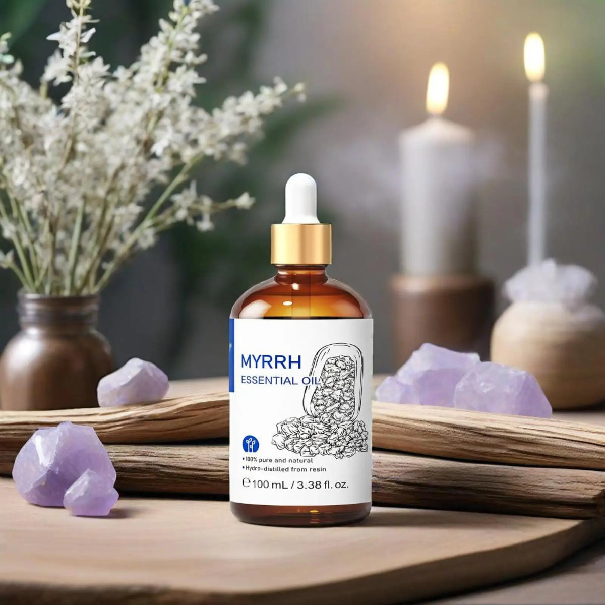 HIQILI Natural Essential Oil Blend 100ml For Diffusers And Candles