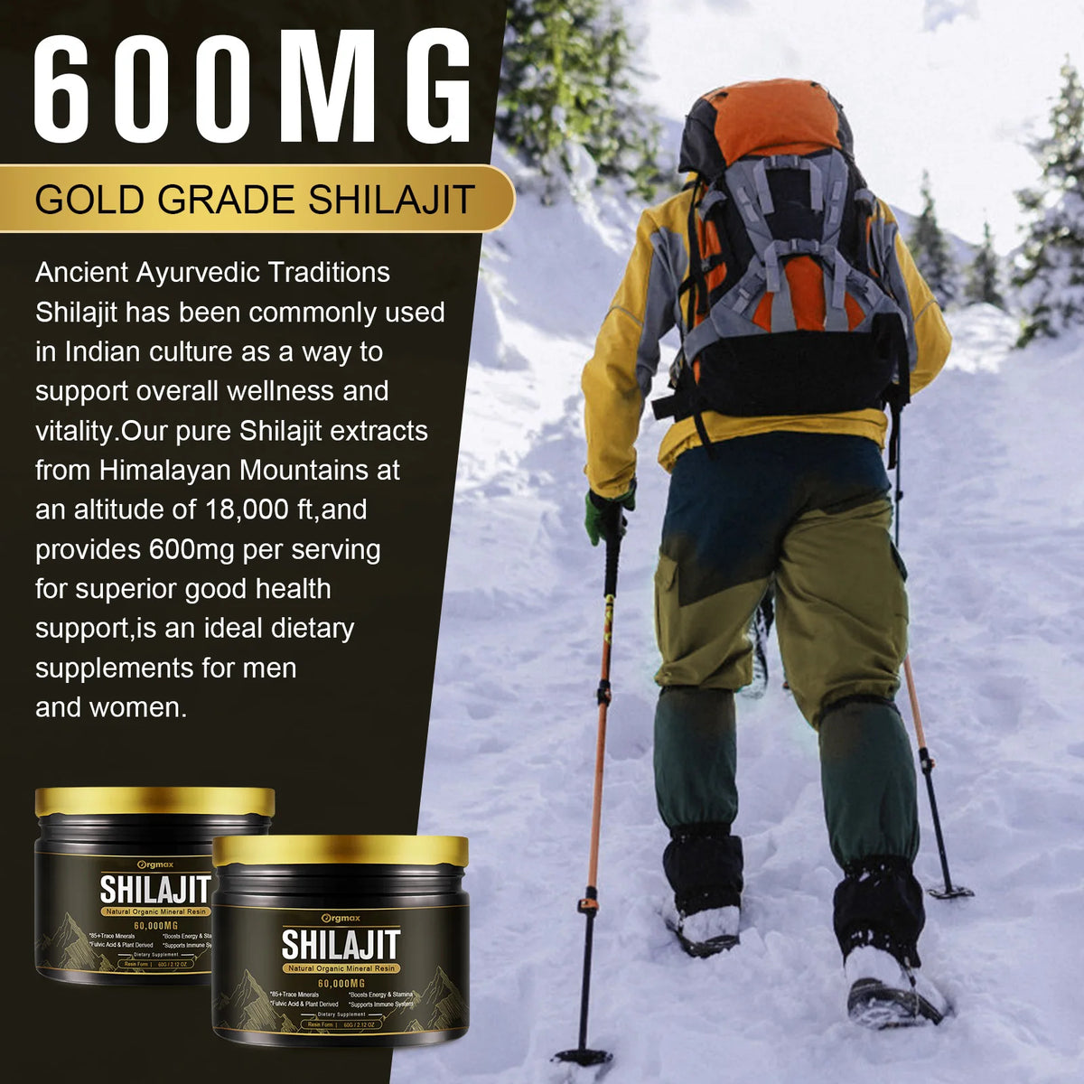 IMATCHME Shilajit Resin Minch Global Trade Energy Immunity
