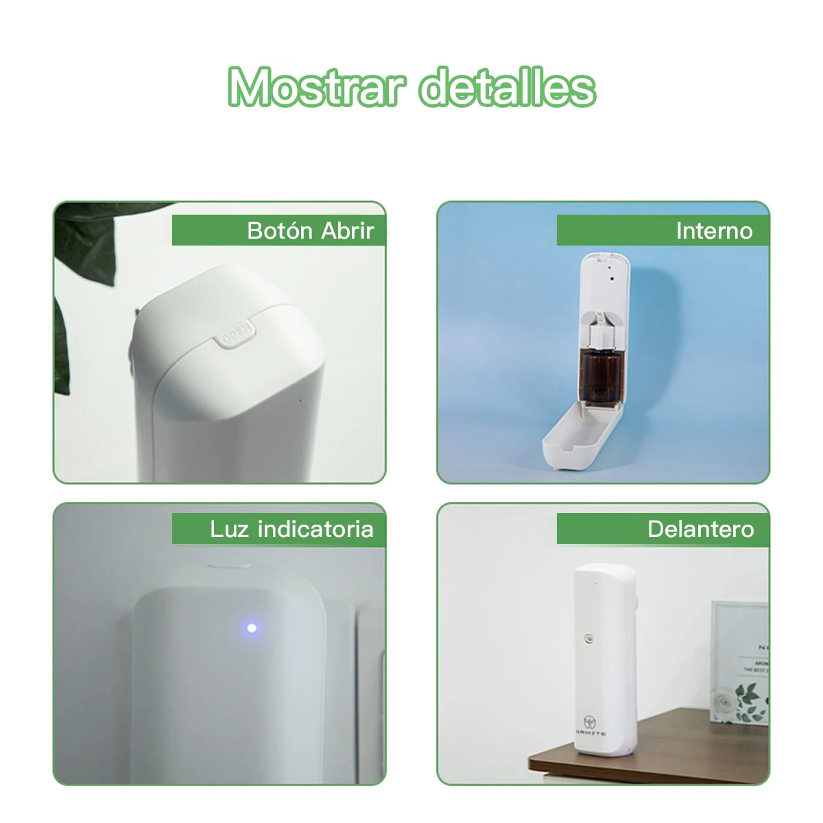 NAMSTE Bluetooth Aromatic Oil Diffuser for Home Air Freshening