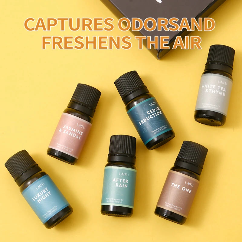 Oeny Customizable Aromatherapy Oil Kit for Relaxation and Stress Relief