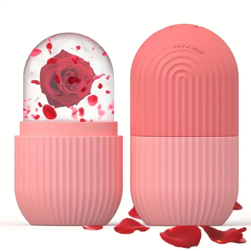 Silicone Cooling Ice Roller Facial Massager For Eye And Face