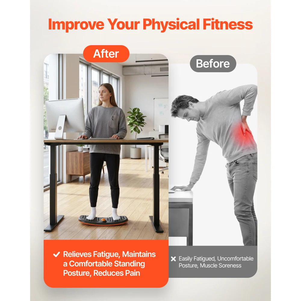 Wobble Balance Board Trainer for Core Strength and Stability
