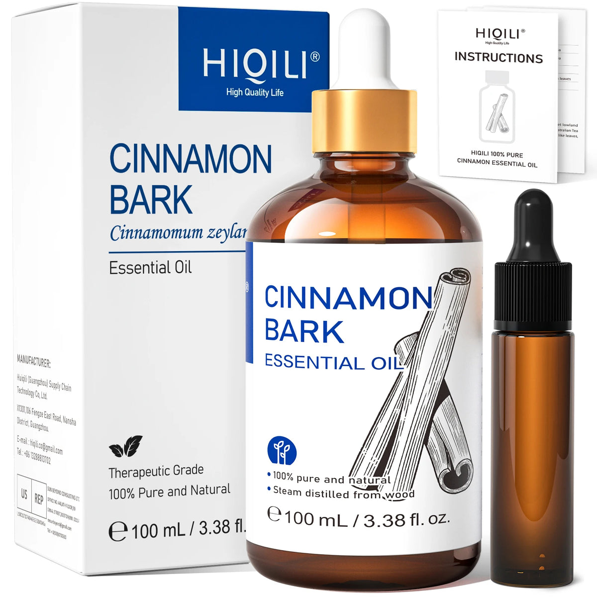 HIQILI Natural Essential Oil Blend 100ml For Diffusers And Candles